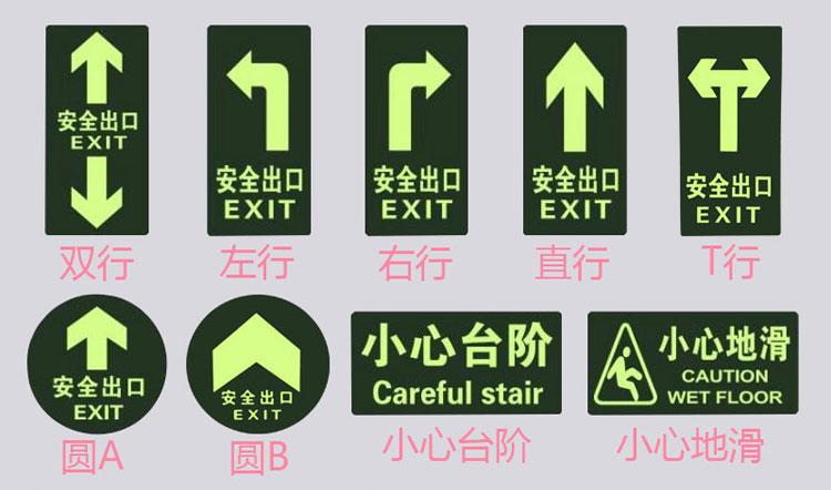 傾闌參觀通道夜光反光安全出口標識 原理、優勢與選型安裝全解析