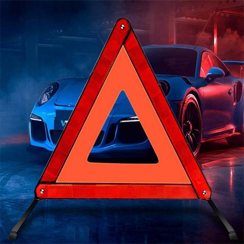 汽車三角架警示牌 行車安全的必備反光標識與折疊三腳架